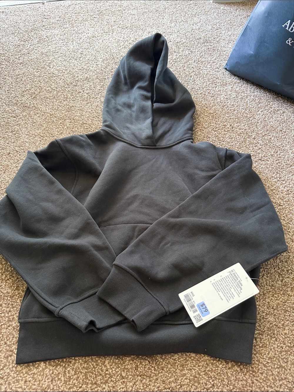 Lululemon steady state oversized hoodie XXS black